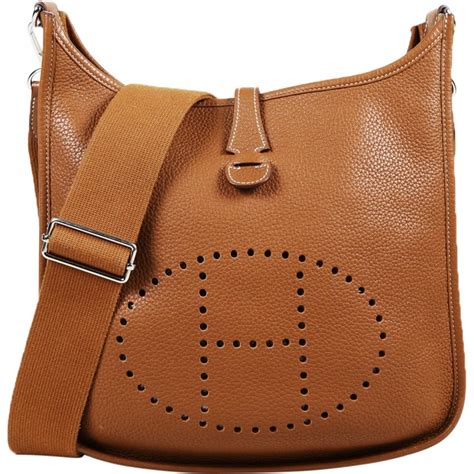 hermes bags brown|brown hermes leather bags.